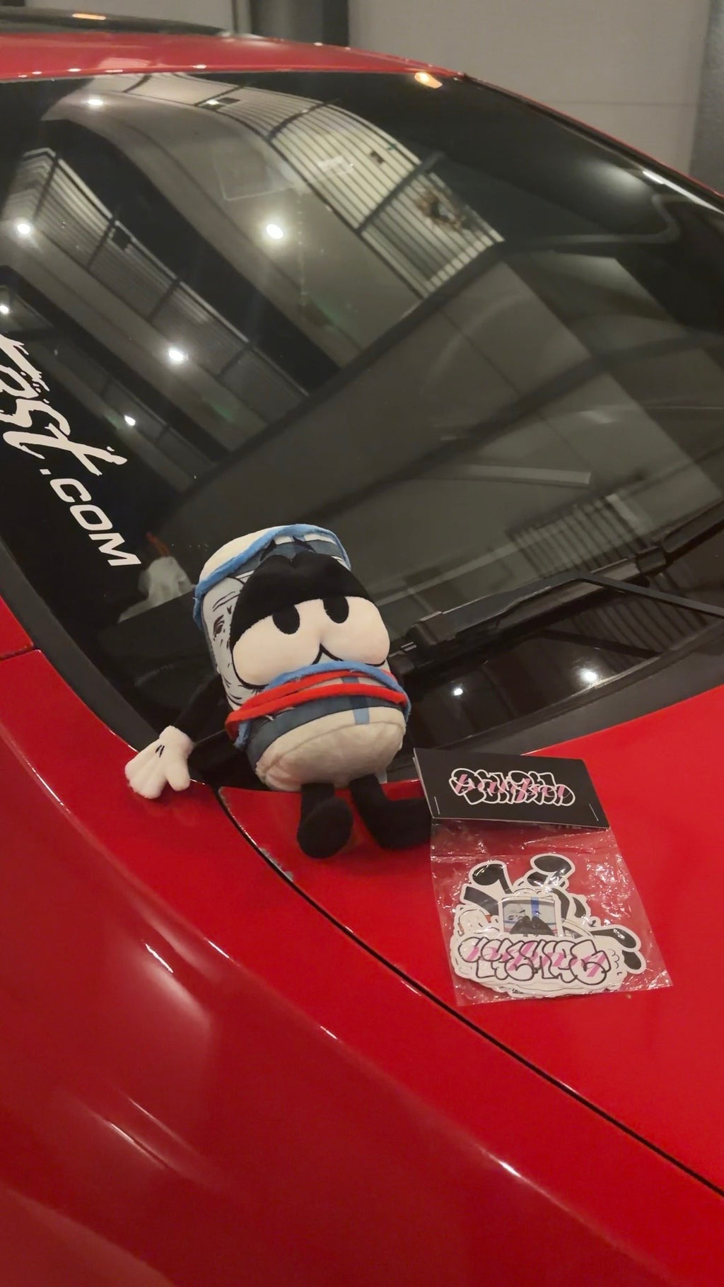 plushie + sticker pack bundle LIMITED PAHPEL DROP – NOT RESTOCKING