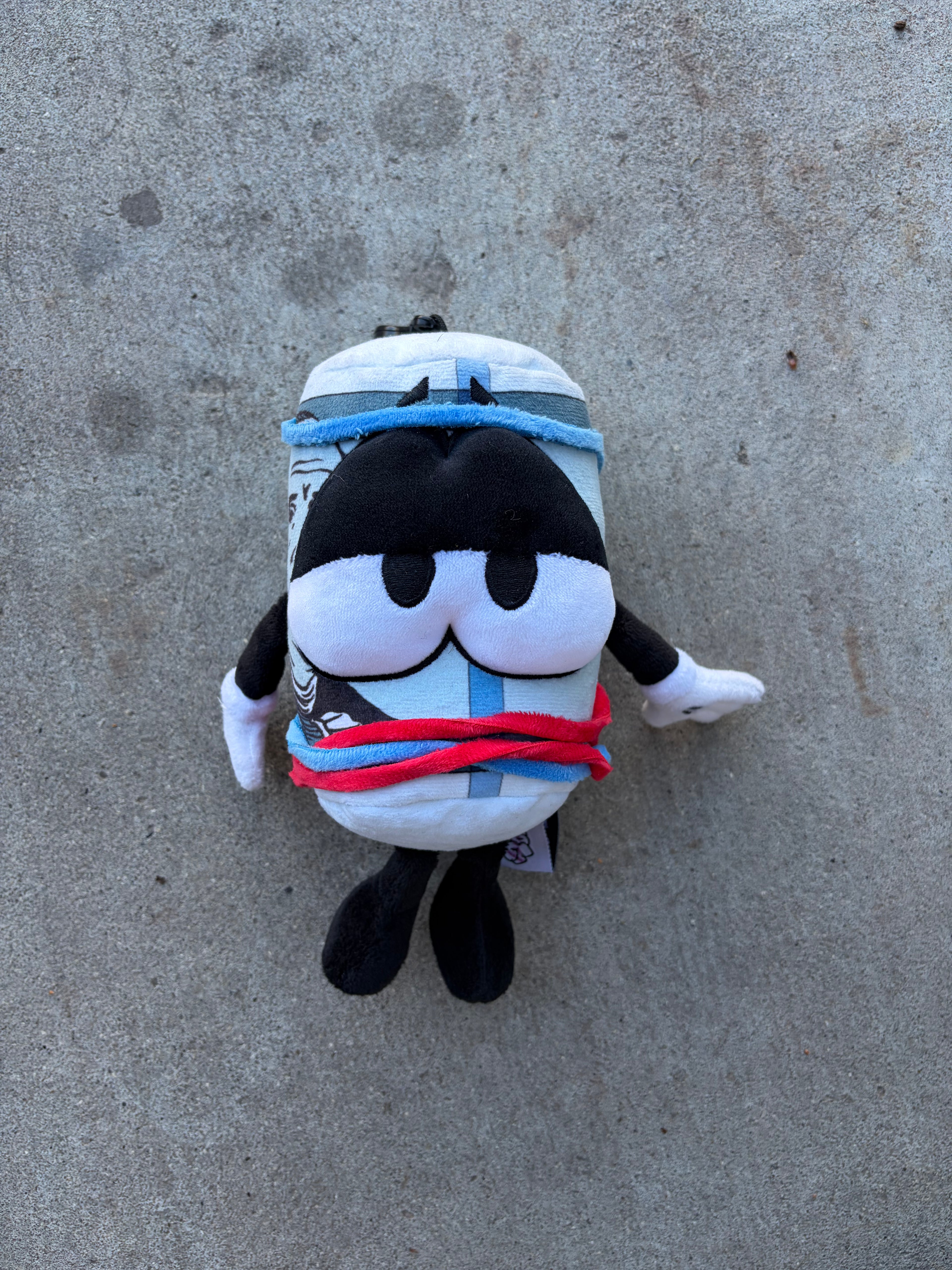 plushie + sticker pack bundle